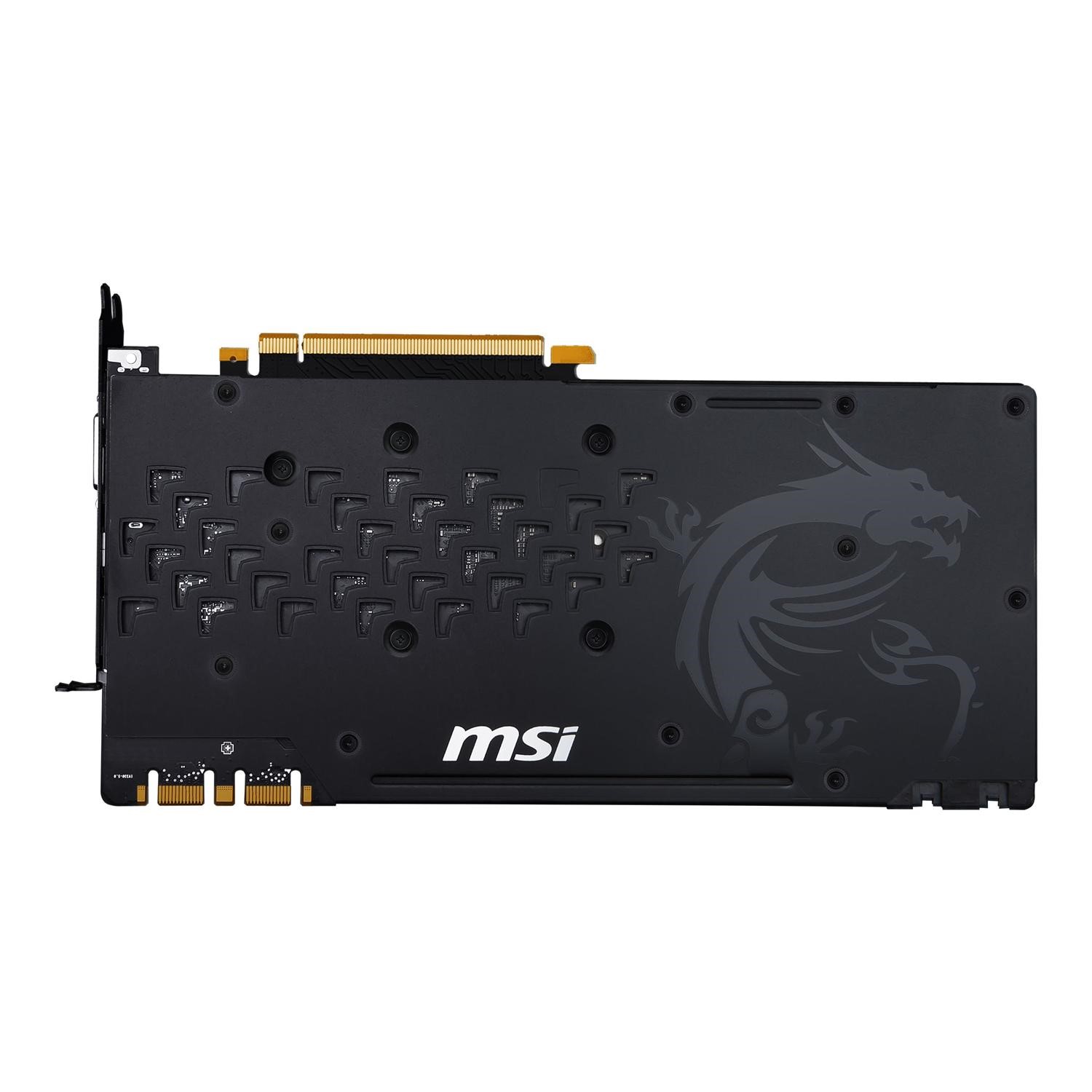 MSI GAMING GeForce GTX 1080 8GB GDDR5X Graphics Card - Laptops Direct